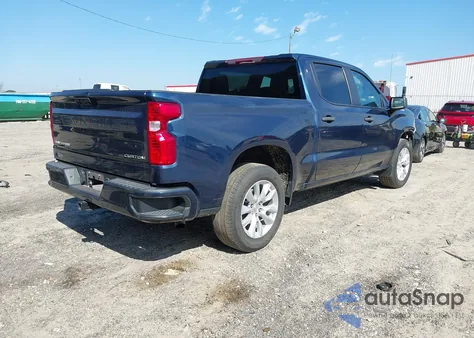 2023 Chevrolet Silverado 1500 2Wd Short Bed Custom z USA, uszkodzony, nr VIN 1GCPABEK1PZ118579